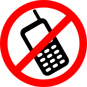 no cell use while driving